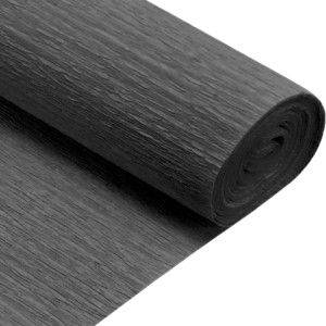 MIL28 PAPEL CREPE NEGRO